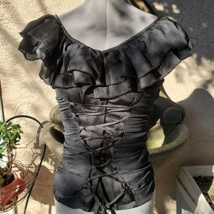 Cecico Chest ruffle top